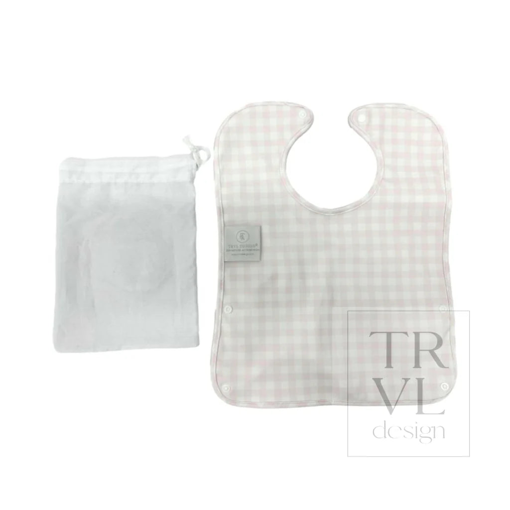 Best Bib - Pimlico Check Pink *2 Pc Pre-Pack*