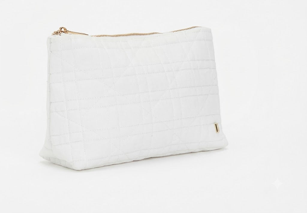 TRVL DESIGN LUXE MED TERRY CANING DUO DOME SET TL792-TERRY CNG WHT
