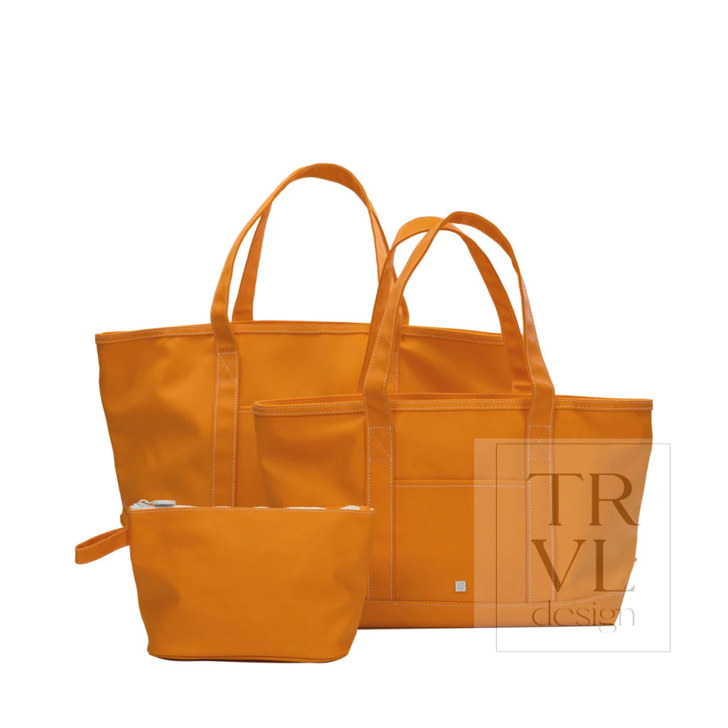 Skipper - Coated Canvas Orange