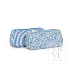 Quilted Pochette Bag - Pimlico Stripe Chambray