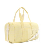 Weekender Duffel Bag - Gingham Buttercup