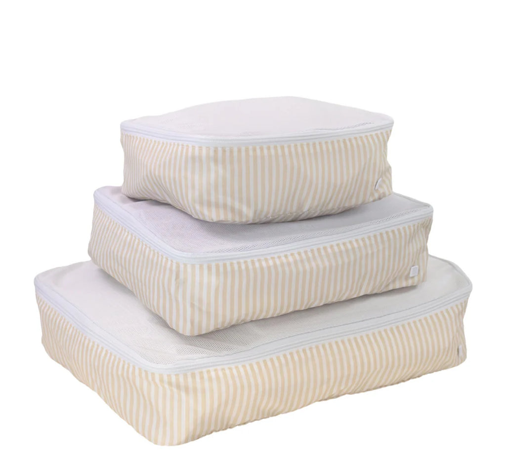 Packing Squad - Packing Cubes Pimlico Stripe Sand