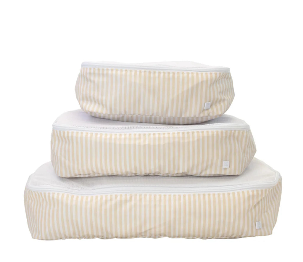 Packing Squad - Packing Cubes Pimlico Stripe Sand