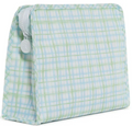 TRVL DESIGN TS520-CPG ROADIE LARGE ZIP POUCH - CLASSIC PLAID GREEN