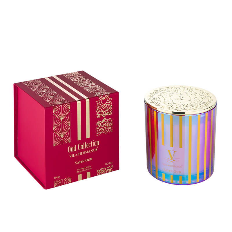 Satin Oud Candle 500 G