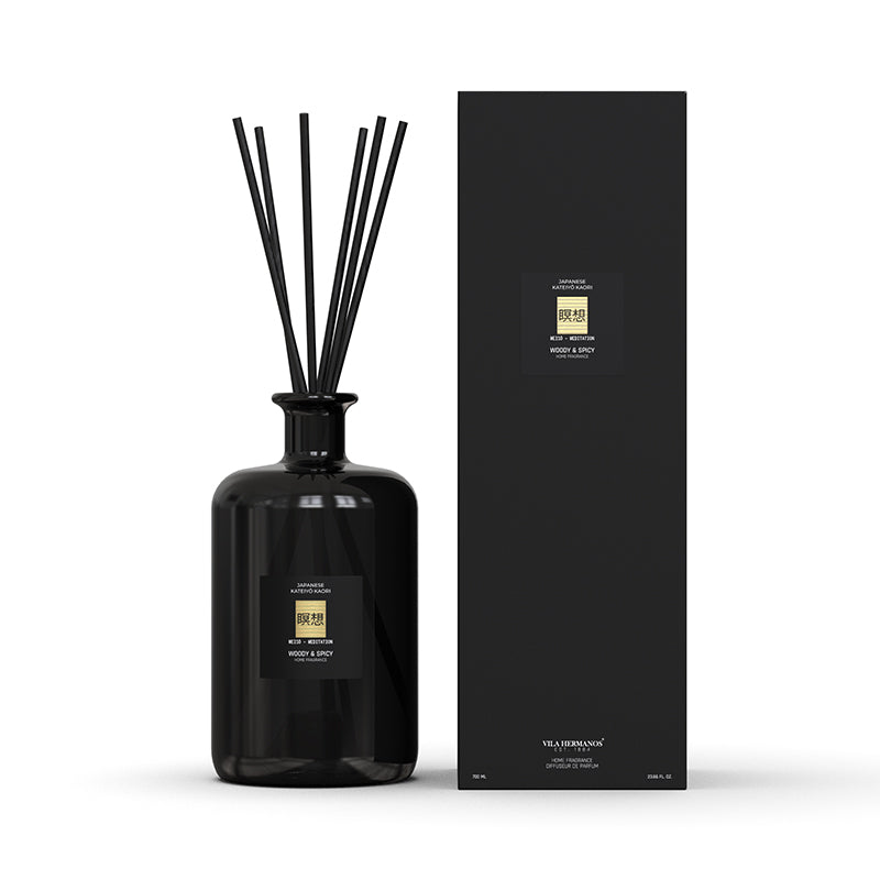 Woody & Spicy (meditation) Mikado Apothecary Japanese Soul-reed Diffuser 700 Ml