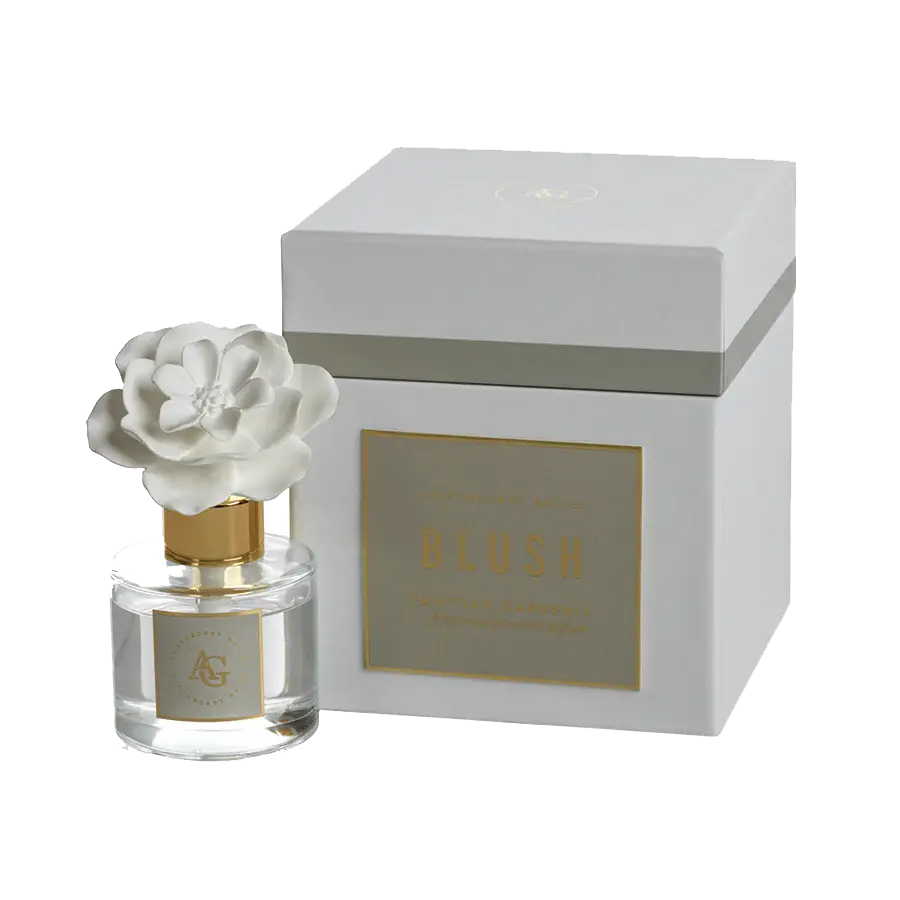 Apothecary Guild Blush Porcelain Diffuser Thaitian Gardenia 50 Ml