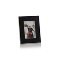 Black Bone Inlay Design Photo Frame With White Inner Border Na 4 x 6