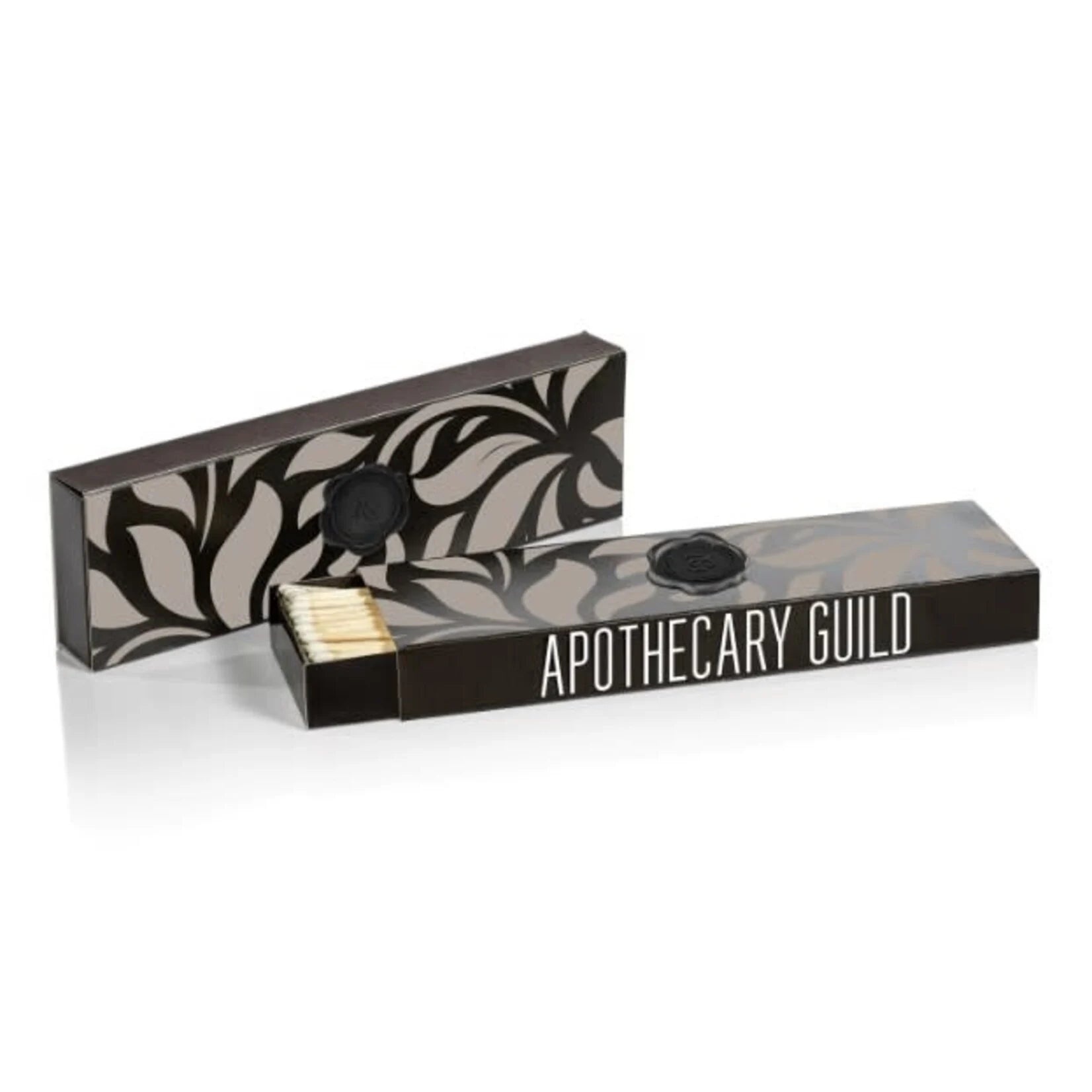 Apothecary Guild matches Black And Beige Box 60 Pack