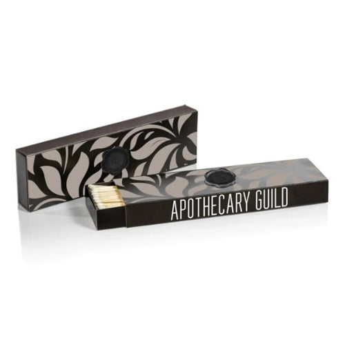 Apothecary Guild matches Black And Beige Box 60 Pack