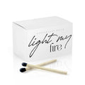 Refill Light My Fire Matches Black Tip Matches 150 Matchsticks