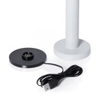 Como Rechargeable Table Light Light Gray 4.5 x 9.5 In