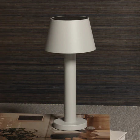 Como Rechargeable Table Light Light Gray 4.5 x 9.5 In