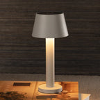Como Rechargeable Table Light Light Gray 4.5 x 9.5 In