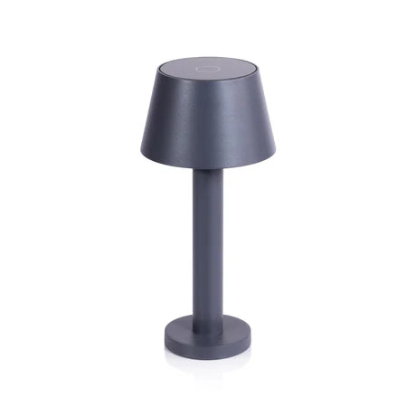 Como Rechargeable Table Light Slate Gray 4.5 x 9.5 In