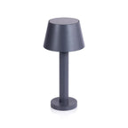 Como Rechargeable Table Light Slate Gray 4.5 x 9.5 In