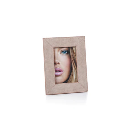 Suede Lux Photo Frame Amalfi Blush Blush 4 x 6 In