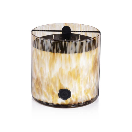 Ag Opal Glass 5 Wick Candle Jar Light Mocha 3,632 G