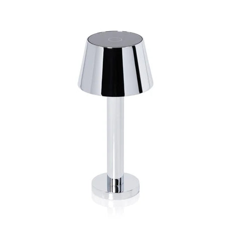 Como Rechargeable Table Light Polised Chrome 4.5 x 9.5 In