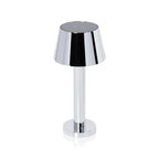 Como Rechargeable Table Light Polised Chrome 4.5 x 9.5 In