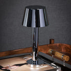 Como Rechargeable Table Light Polised Chrome 4.5 x 9.5 In