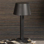 Como Rechargeable Table Light Matt Black 4.5 x 9.5 In