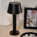 Como Rechargeable Table Light Matt Black 4.5 x 9.5 In