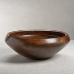 Cebu Mango Wood Bowl Brown 15.5 x 6.5in