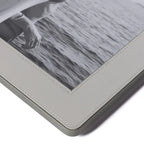 Nappa Leather Photo Frame Gray And Sage 4 x 6 In