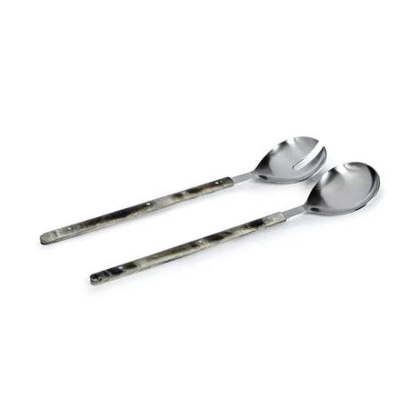 Server Set With Tortoise Design Handles 13 In x 3 In x 1 In