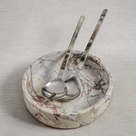 Server Set With Tortoise Design Handles 13 In x 3 In x 1 In