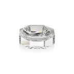 Glass Crystal Octagon Bowl Clear 7.25 In x 2 In