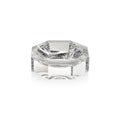 Glass Crystal Octagon Bowl Clear 7.25 In x 2 In