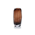 Imperial Glass Vase Large Amber 7 In x 7 In x 14.75 In