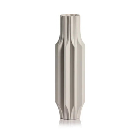 Izu Tall Ceramic Vase White