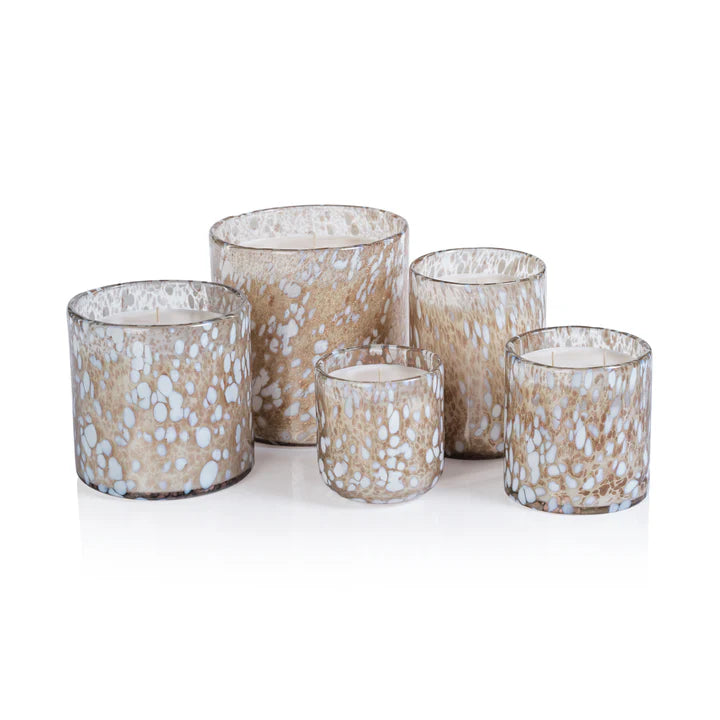 Speckled Lumina Candle Jar-10.5 Oz In Gift Box
