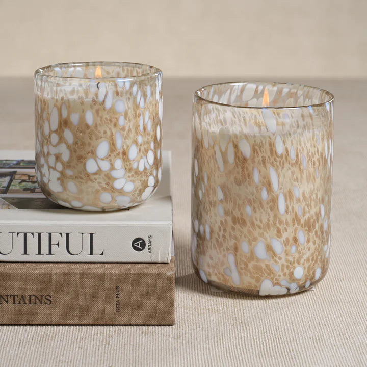 Speckled Lumina Candle Jar-10.5 Oz In Gift Box