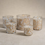 Speckled Lumina Candle Jar-58 Oz