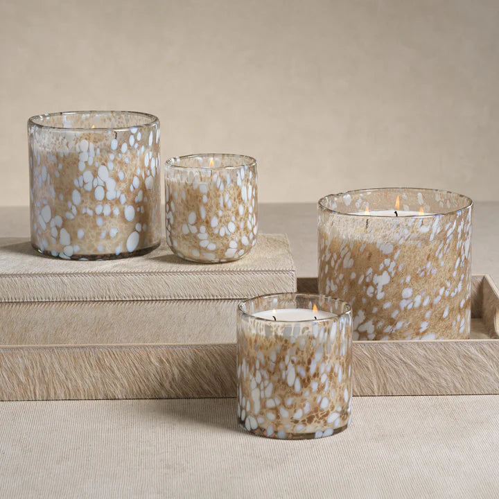 Speckled Lumina Candle Jar-58 Oz