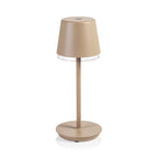 Lucca Rechargeable Table Light-light Taupe 4.75inx12in