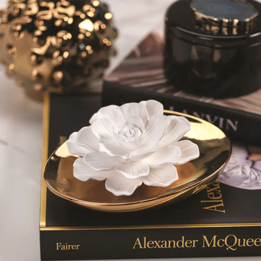 Dream Porcelain Flower Diffuser-white Rose 100 Ml