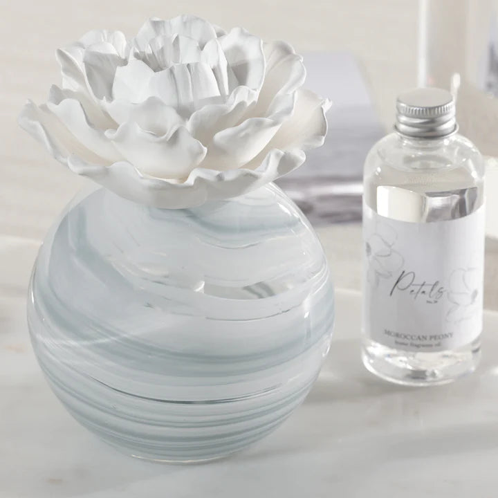Petals Porcelain Diffuser Moroccan Peony 200 Ml
