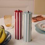 Molinillo de Sal o Pimienta Columna Rayada – Chambray & White