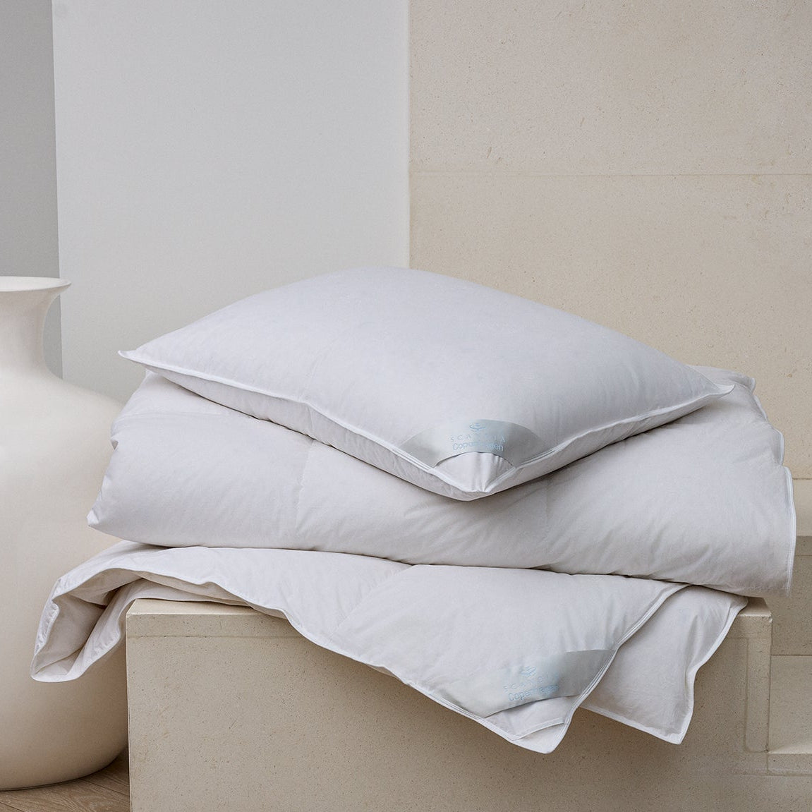 Almohada de Plumón Copenhagen – Firme, Estándar