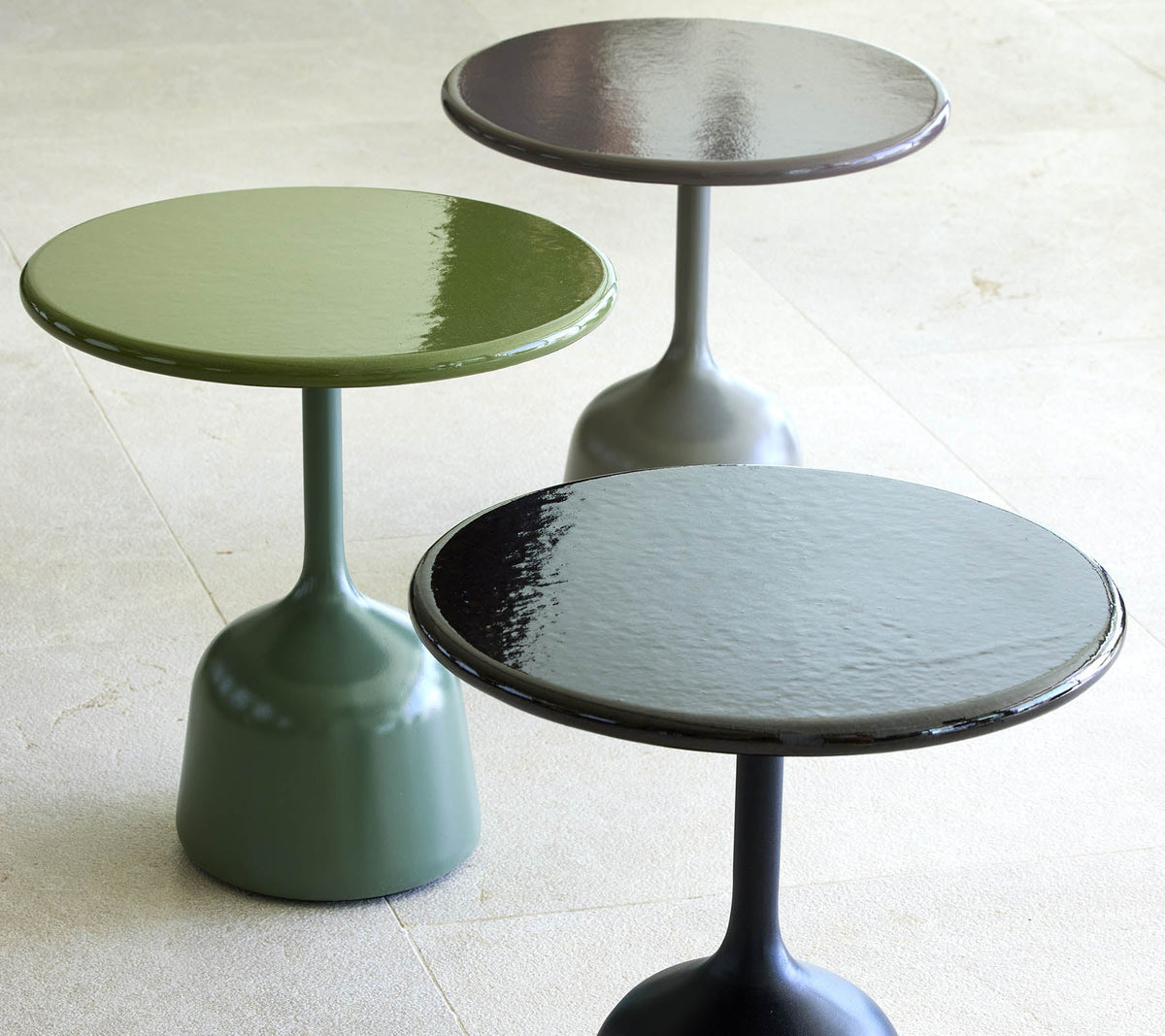 Mesa de Centro Glaze Pequeña – Taupe