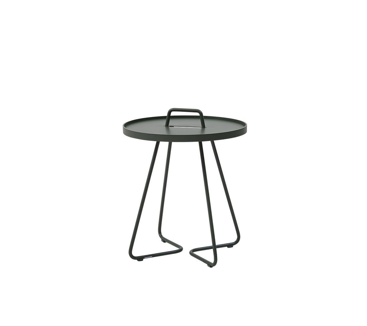 Mesa Auxiliar On-the-Move Pequeña – Dark green