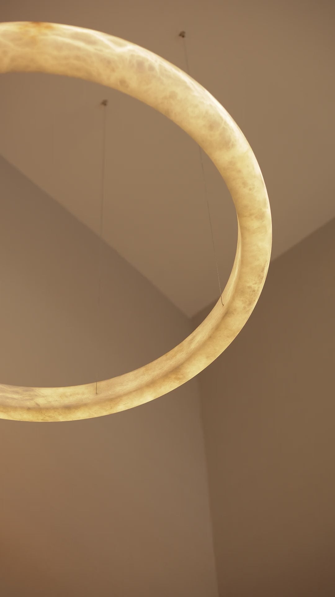 Halo Alabaster Lamp