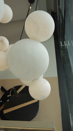 32 cm Up & Down Alabaster Sconce