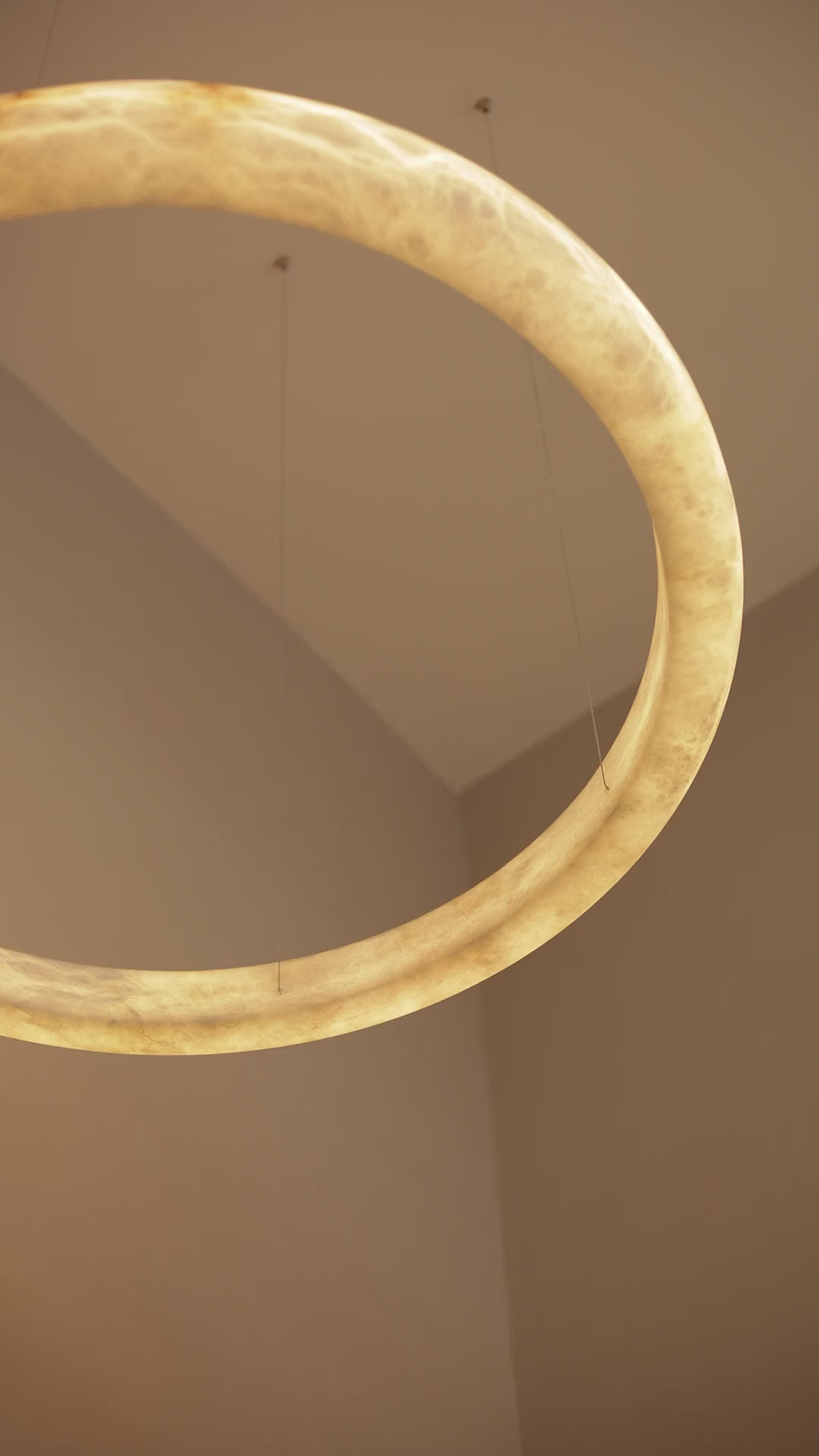 Halo Alabaster Lamp