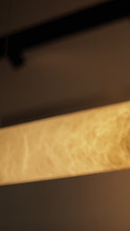 Alabaster Tube Lamp